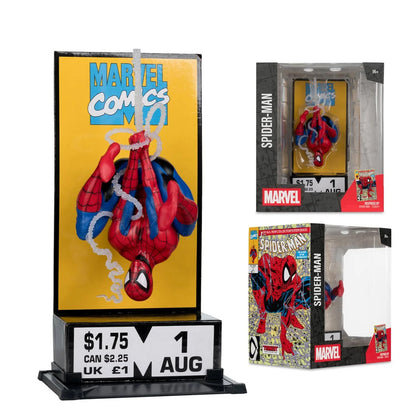 (PREVENTA) Marvel Wave 5 Spider-Man Spider-Man Corner Box 1:10 Scale Posed Figure with Scene