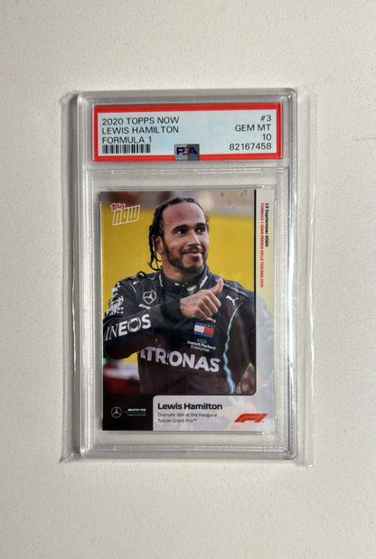2020 TOPPS NOW LEWIS HAMILTON FORMULA 1