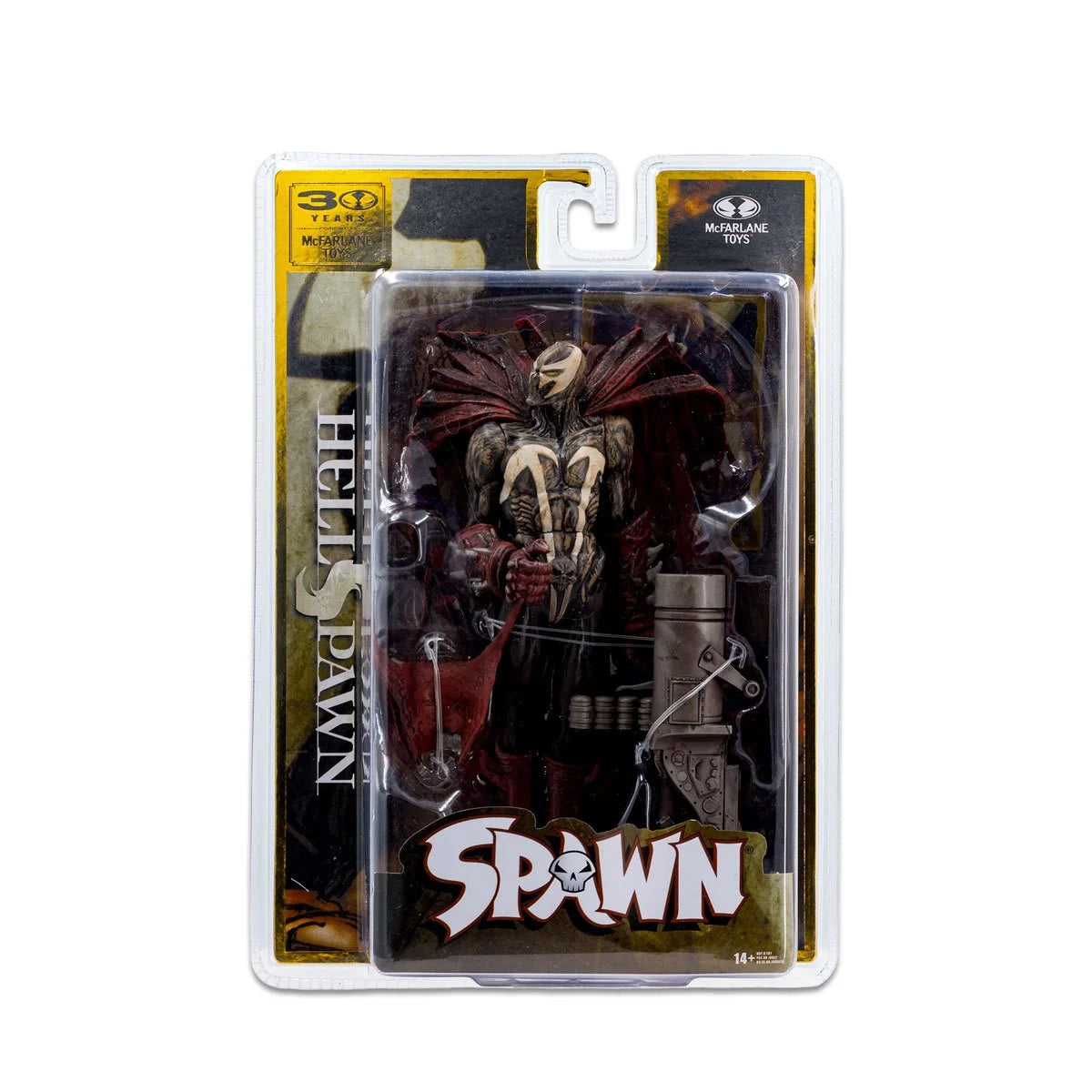 (PREVENTA) Spawn Wave 7 McFarlane Toys 30th Anniversary Hellspawn Digitally Remastered 7-Inch Scale Posed Figure