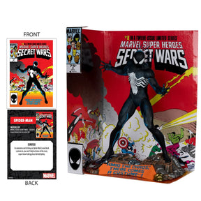 (PREVENTA) Marvel Spider Man Marvel Super Heroes Secret Wars #8 1:6 Scale Posed Figure with Scene and Comic