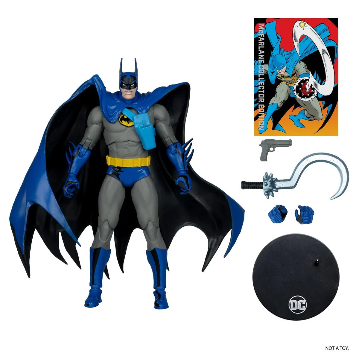 DC McFarlane Collector Edition Wave 10 #34 Batman Year Two Version (Platinum)