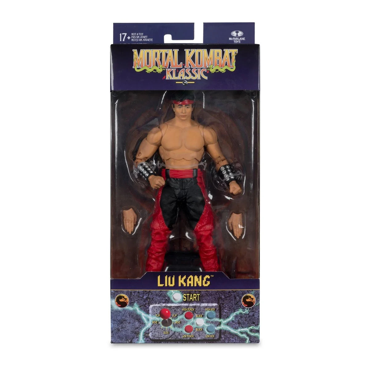 (PREVENTA) Mortal Kombat Klassics Wave 1 Liu Kang 7-Inch Scale Action Figure