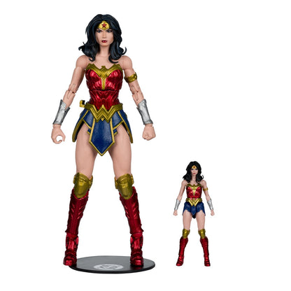 DC Multiverse Wonder Woman vs. Godzilla Megafig Justice League vs. Godzilla vs. Kong Action Figure 2-Pack