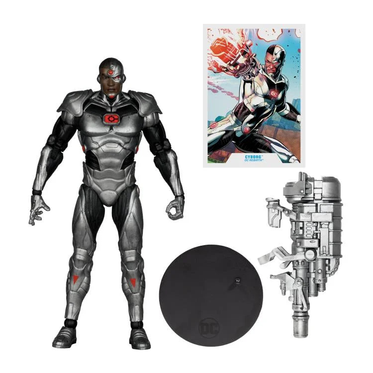 (PREVENTA) DC Multiverse Wave 19 Cyborg DC Rebirth 7-Inch Scale Action Figure