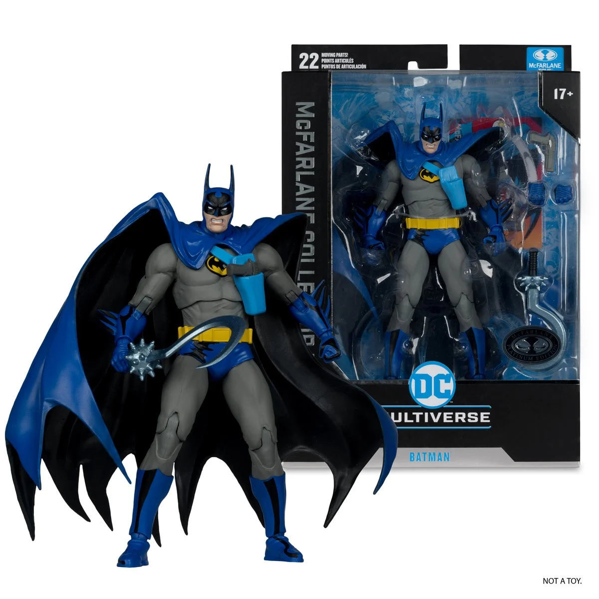 DC McFarlane Collector Edition Wave 10 #34 Batman Year Two Version (Platinum)