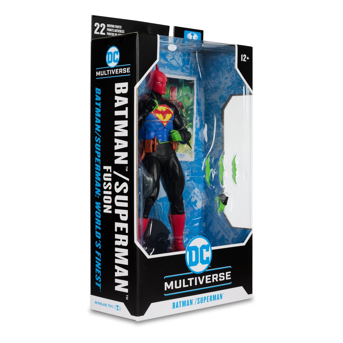 (PREVENTA) DC Multiverse Batman Wave 2 Batman Superman Fusion World's Finest 7-Inch Scale