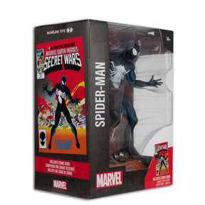 (PREVENTA) Marvel Spider Man Marvel Super Heroes Secret Wars #8 1:6 Scale Posed Figure with Scene and Comic