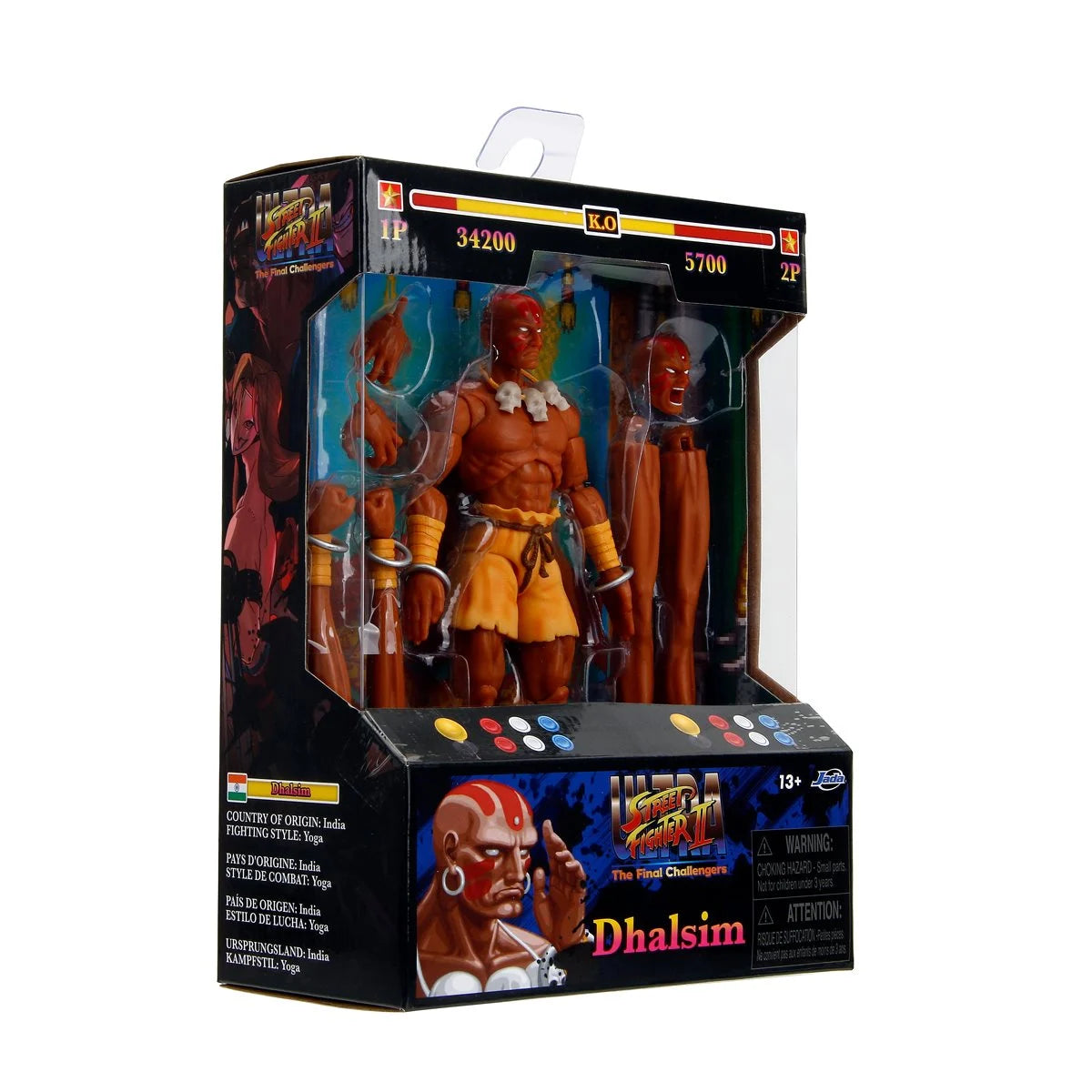 (PREVENTA) Ultra Street Fighter II Dhalsim 6-Inch Scale Action Figure