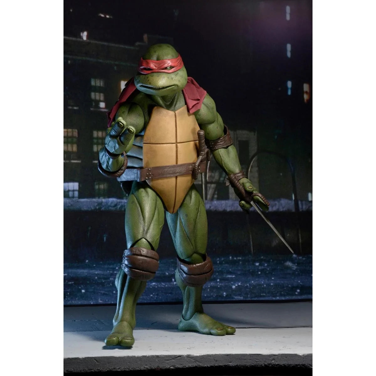 (PREVENTA) Teenage Mutant Ninja Turtles Movie 1990 Raphael 1:4 Scale Action Figure