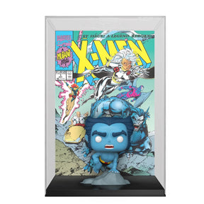 (PREVENTA) X-Men #1 (1991) Beast Funko Pop! Comic Cover Vinyl Figure with Case #35 - Previews Exclusive