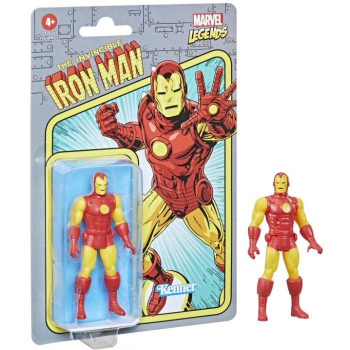 Marvel Legends Retro 375 Collection 3 3/4-Inch Iron Man Action Figure